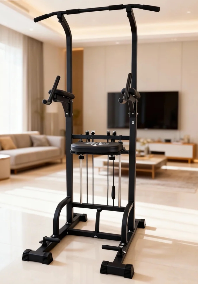 Pull Up Bar - Power Tower Klimmzug- und Dip-Station 450LBS