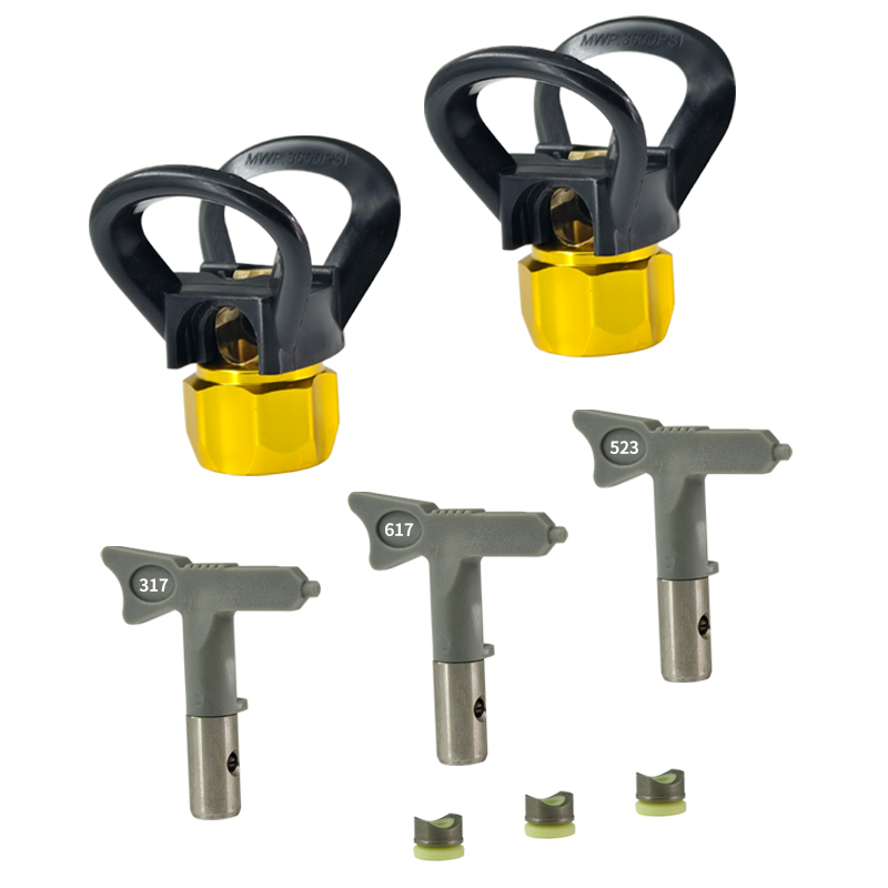 Crossfit Machine - Airless Farbdüsen Set Reversible Sprühspitzen Airless