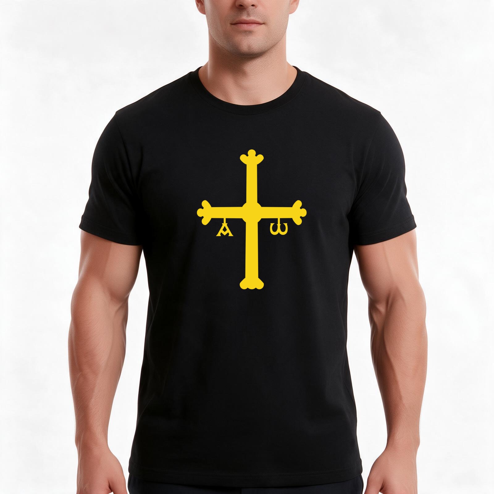 Crossfit Victory - Victory Cross T-Shirt, Sommerliches Freizeit-Baumwoll-T-Shirt, Oversized
