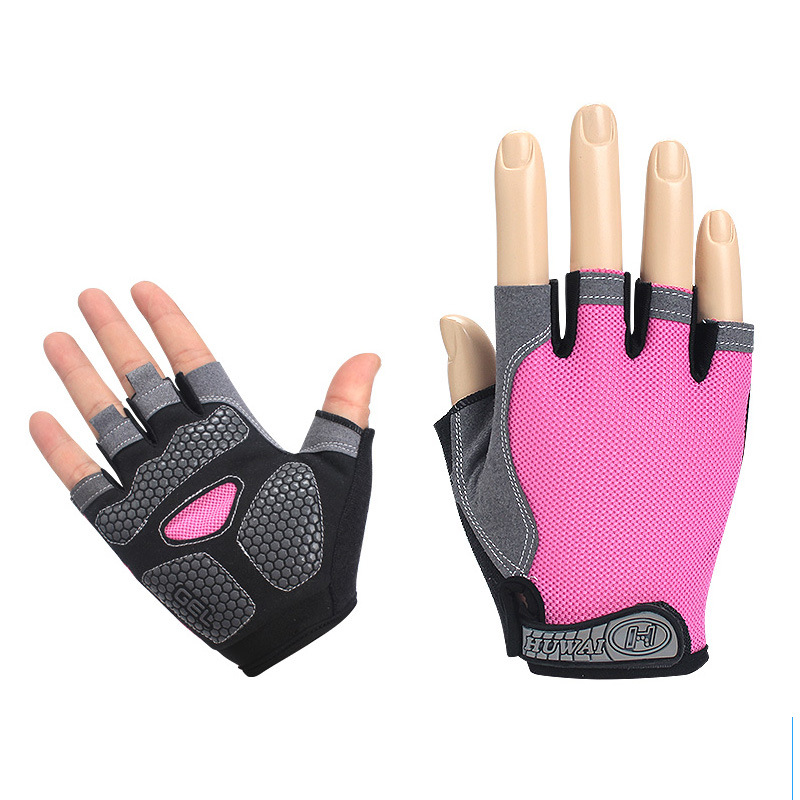 Weightlifting Gloves - Fitnesshandschuhe, halbfingerig, rutschfest, für Herren und