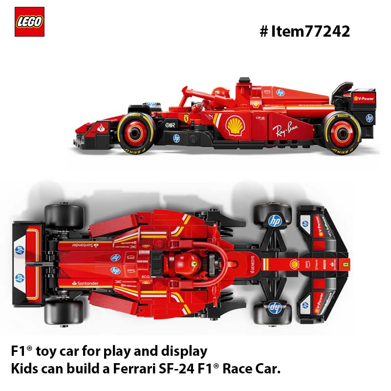 LEGO 77242 Speed Champions Fer – Victor Racket Jetspeed Bewertung und Preis