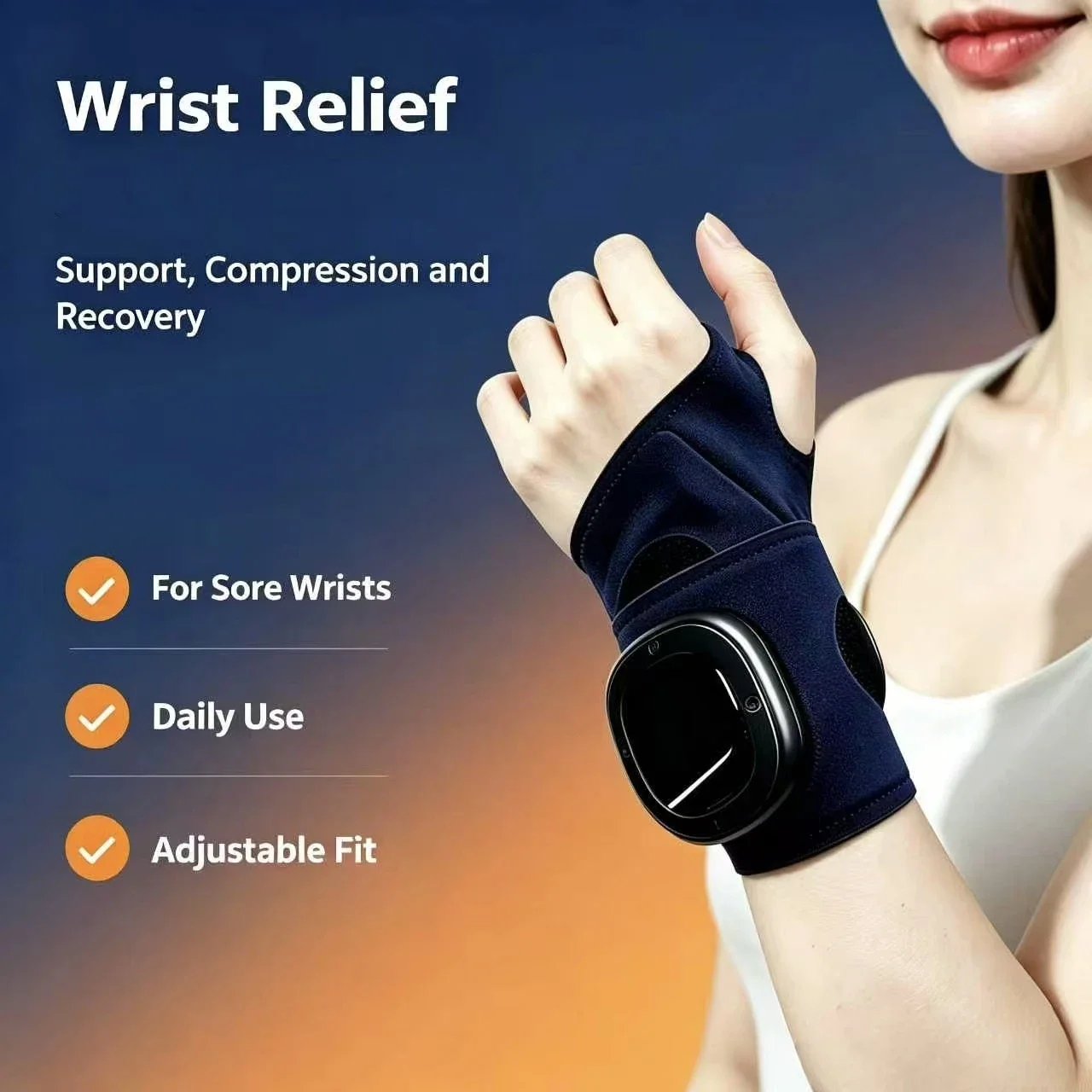 Kabelloses Handgelenk-Massageg – Wrist Wraps Bewertung und Preis