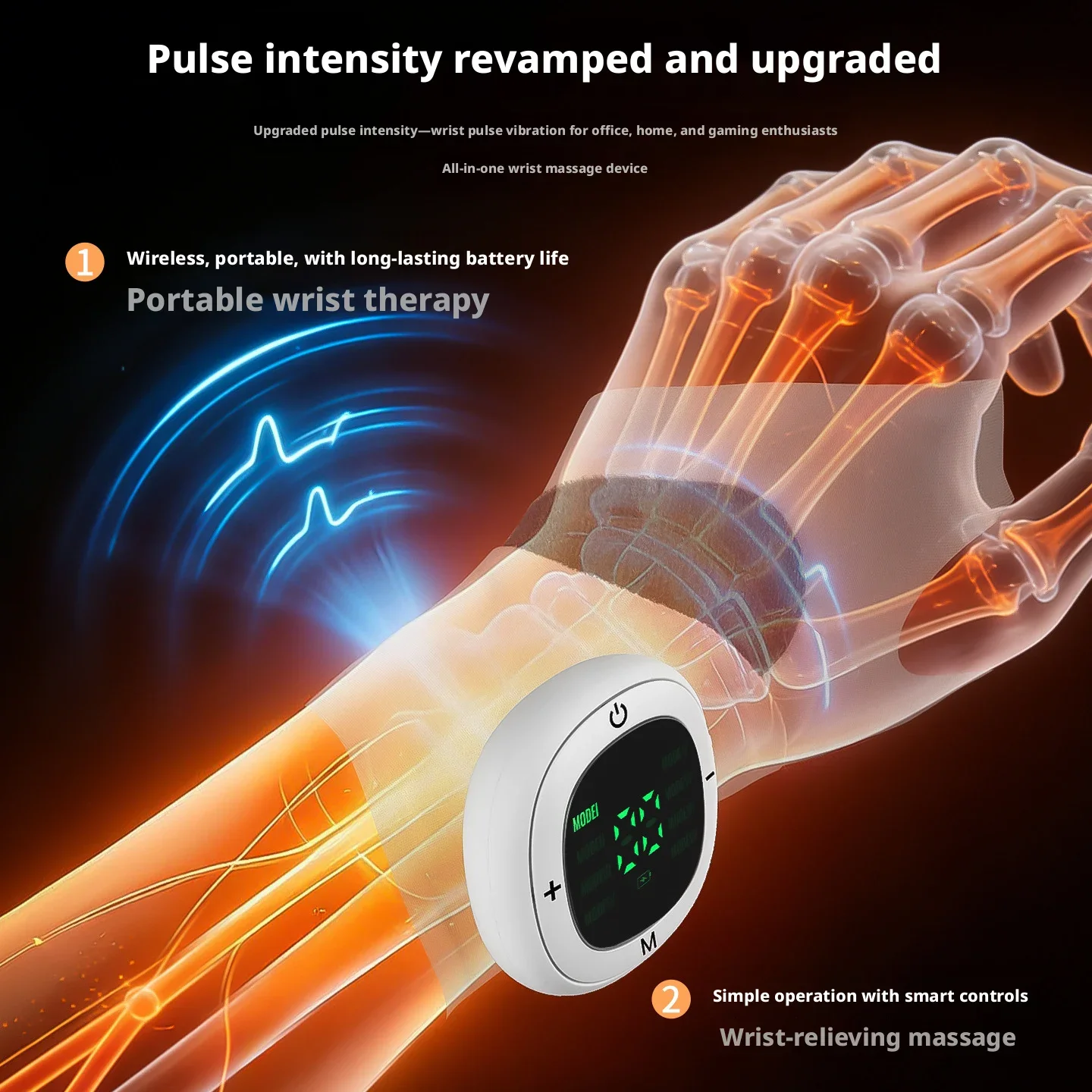 Kabelloses Handgelenk-Massageg – Wrist Wraps Bewertung und Preis